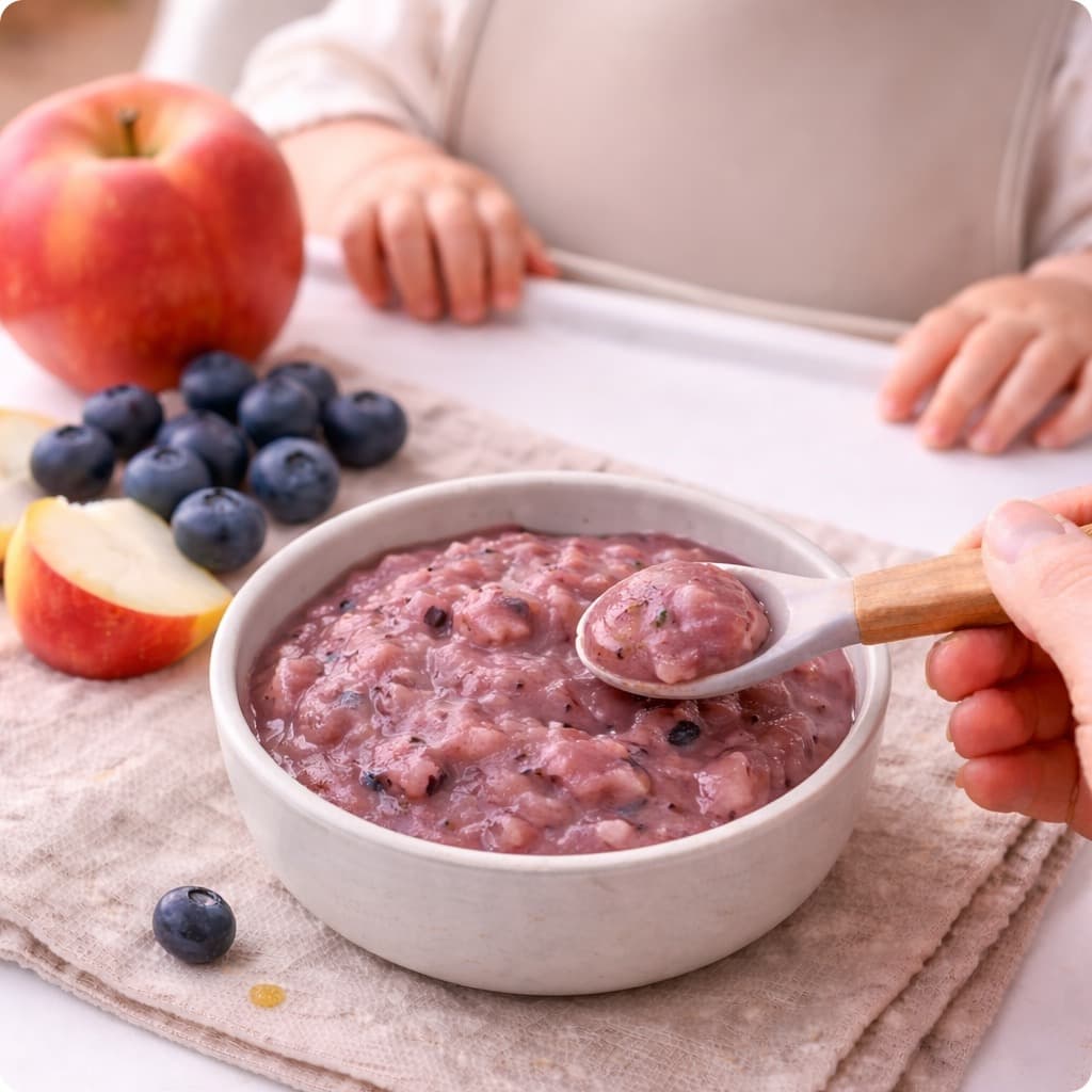 Apple & Blueberry Mash