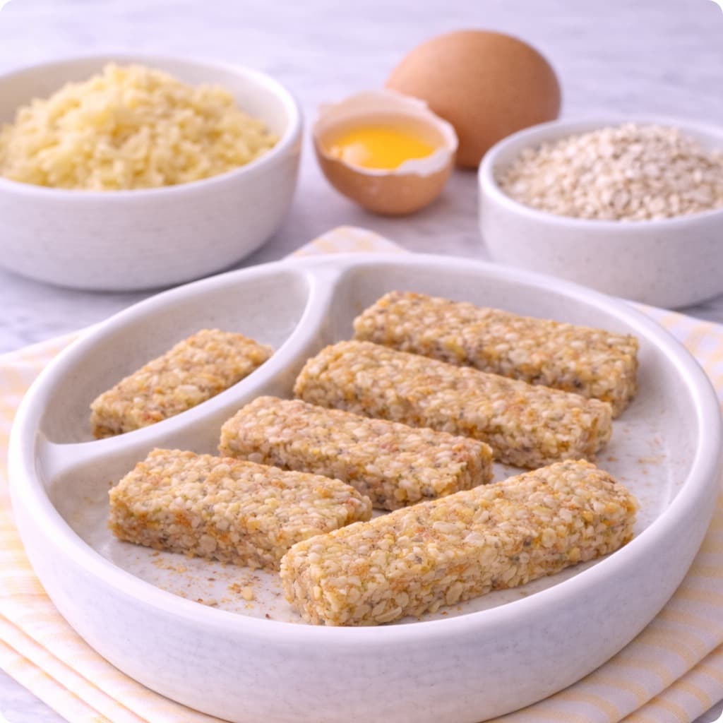 Apple Oat BLW Bars