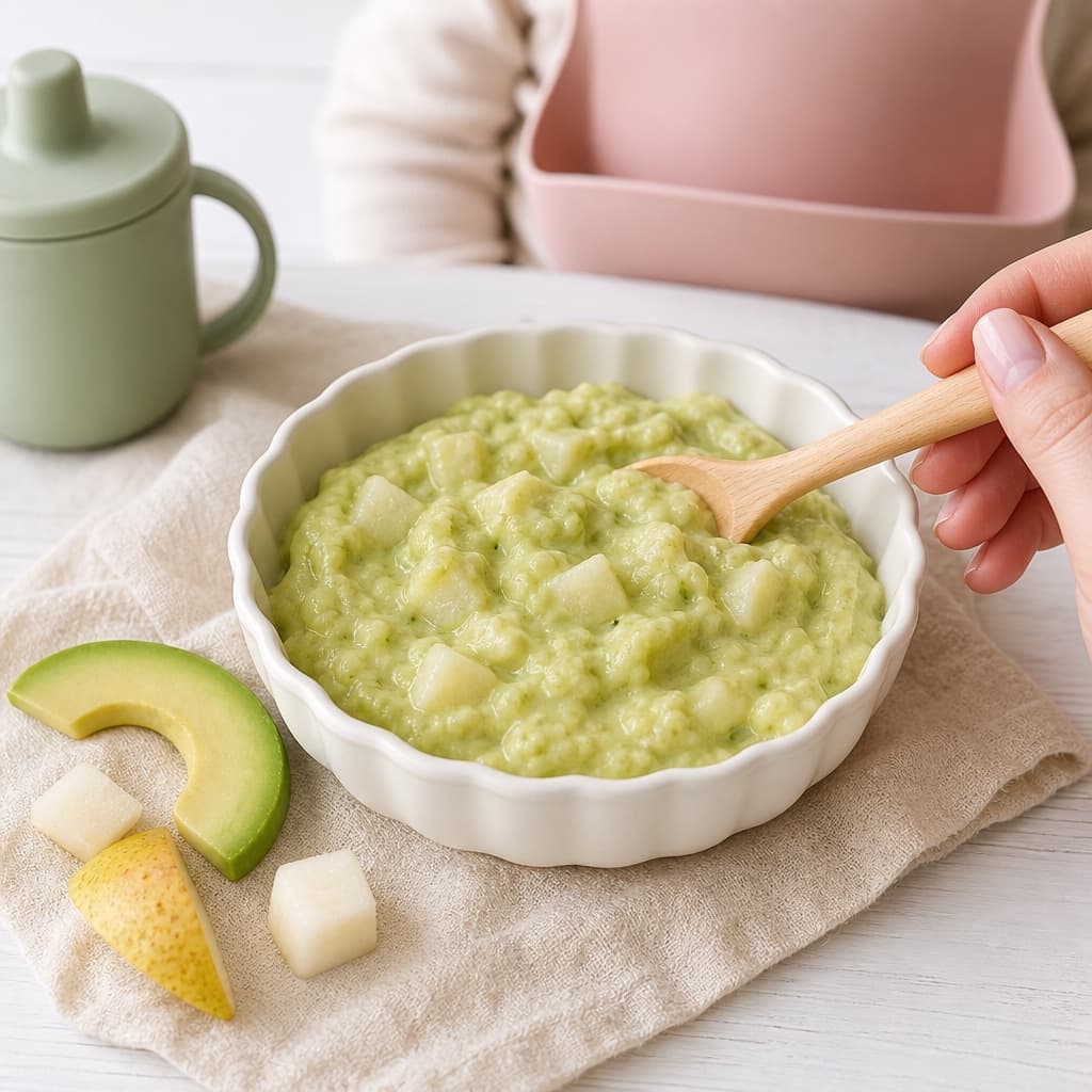 Avocado Pear Breakfast Mash