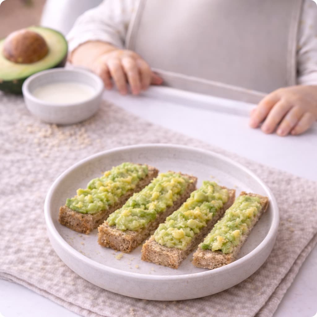 Avocado Toast Fingers (BLW)