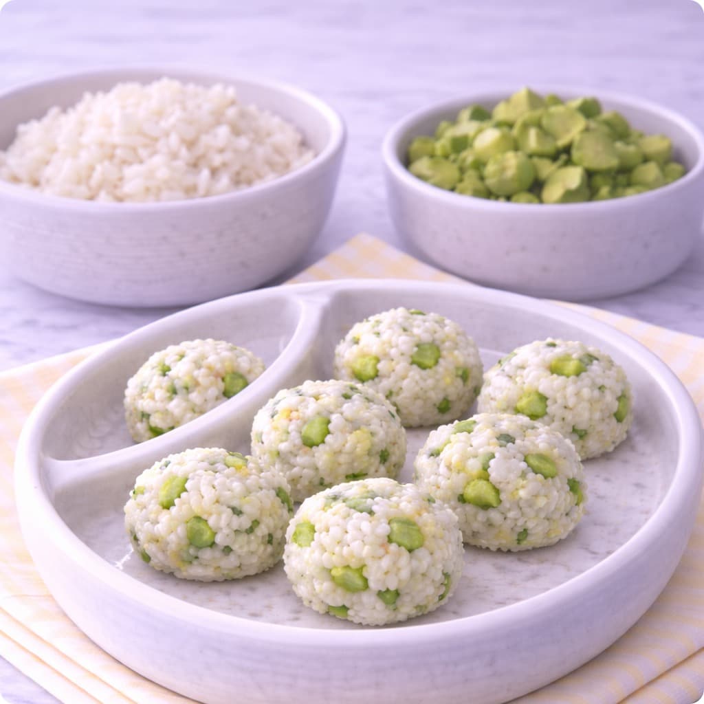 Baby Sushi Rice Balls