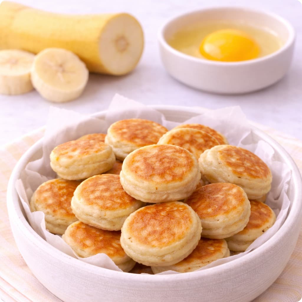 Banana Pancake Bites