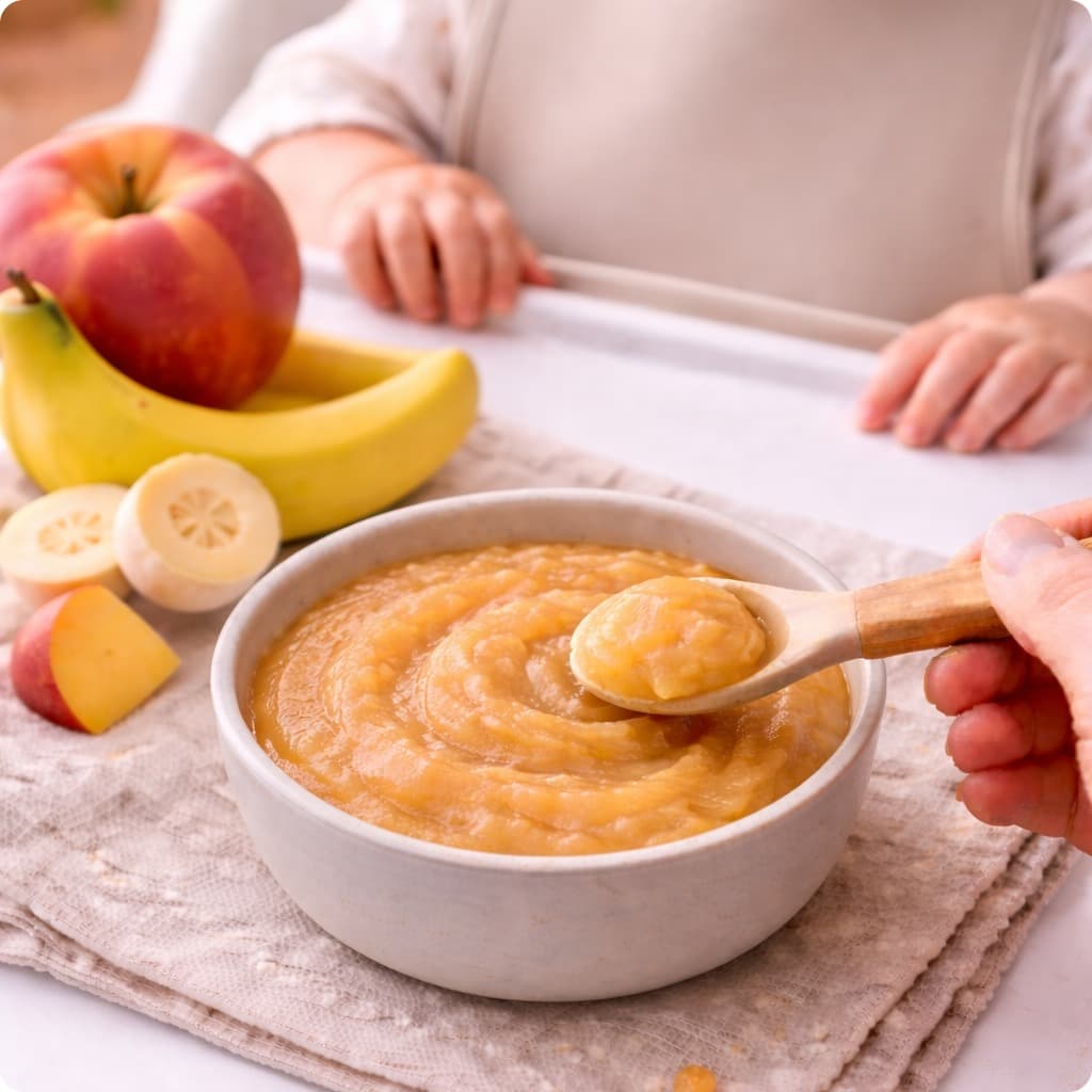 Banana & Peach Mash