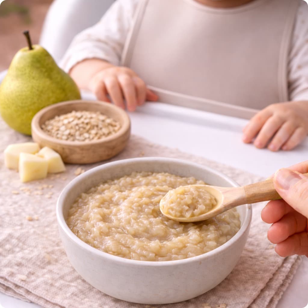 Pear Barley Porridge