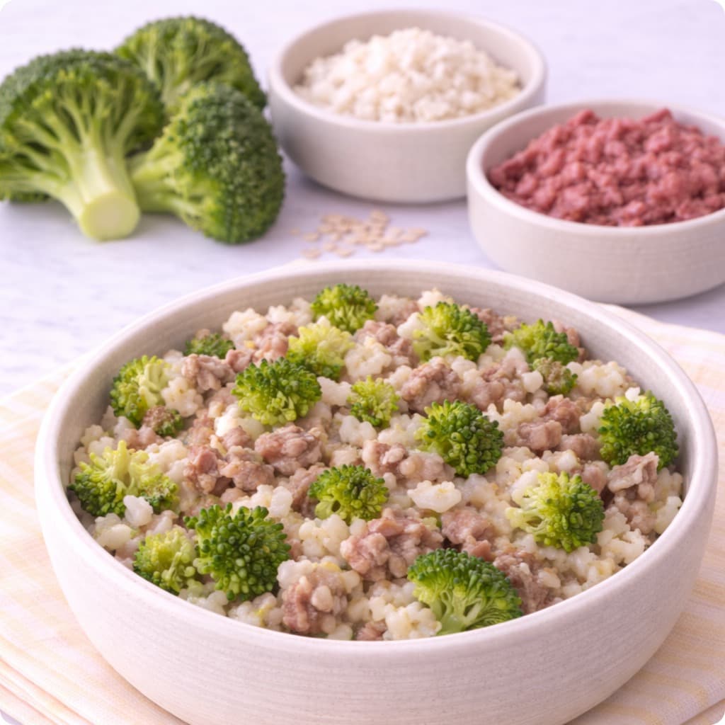 Beef + Rice + Broccoli Meal Bowl