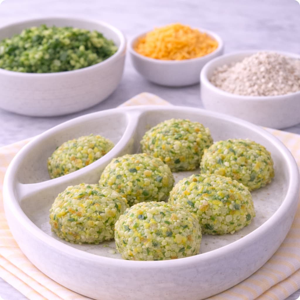 Broccoli Cheese Patties