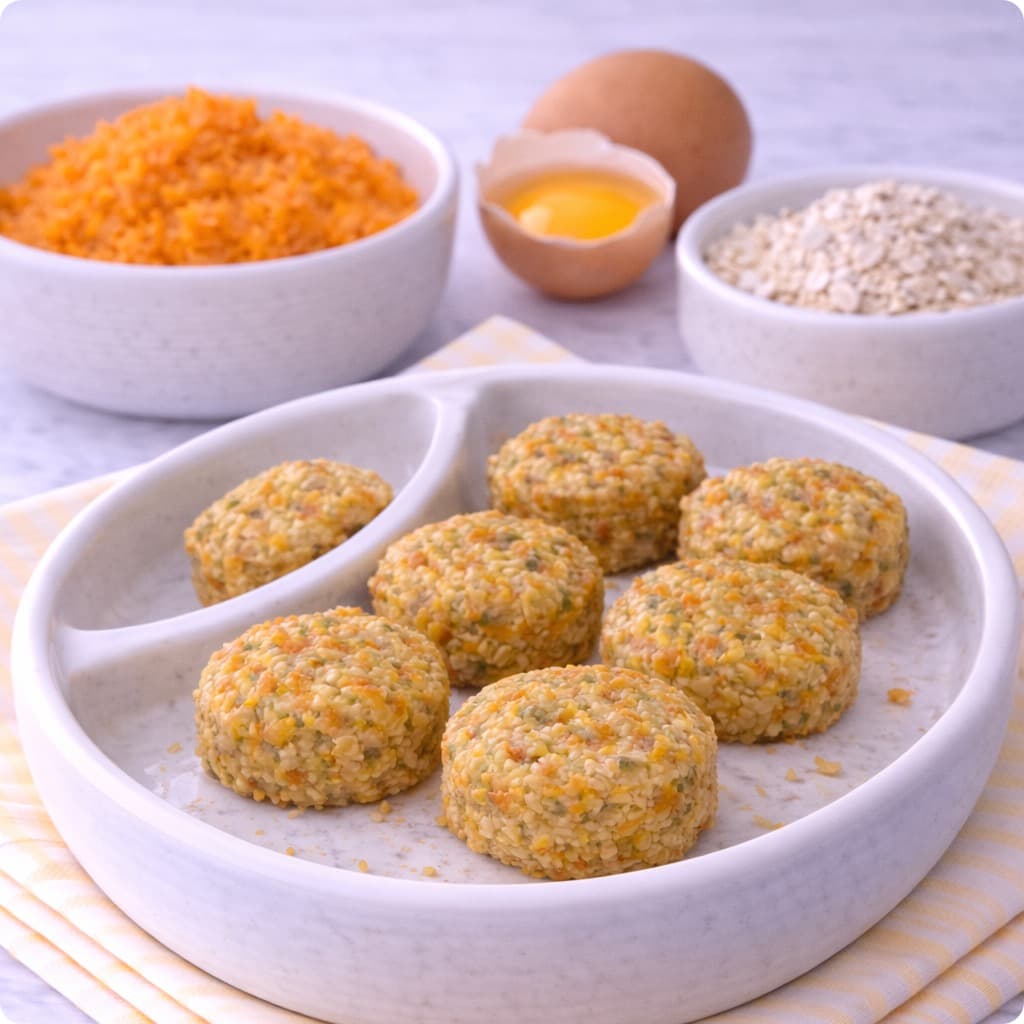 Carrot Oat BLW Muffins