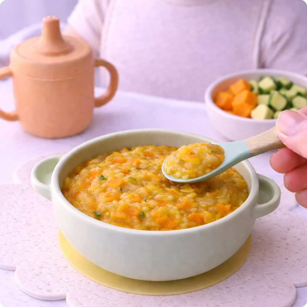 Carrot + Zucchini Mash