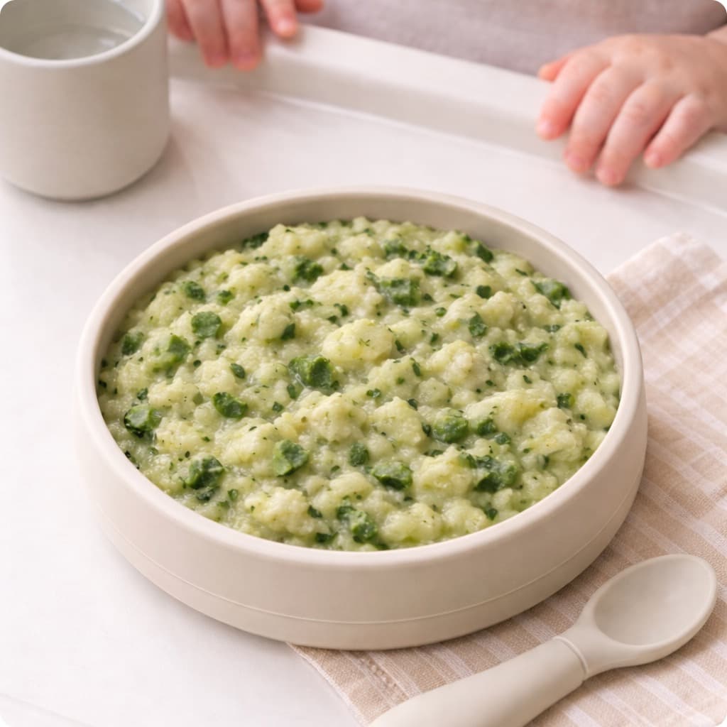 Chard + Potato Baby Mash
