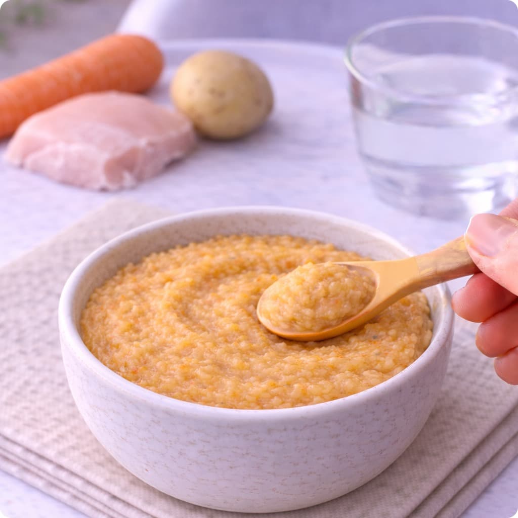 Chicken, Carrot & Potato Mash