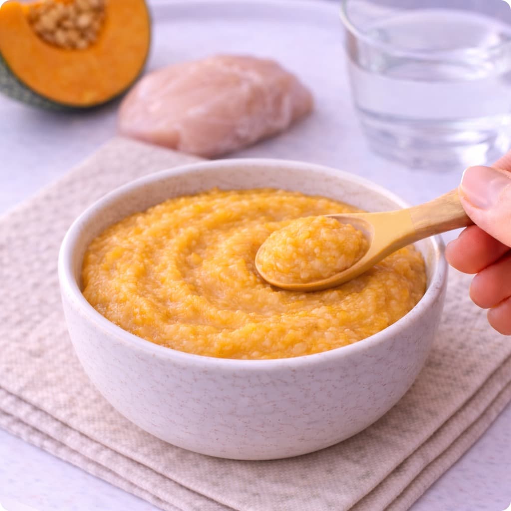 Chicken & Pumpkin Purée