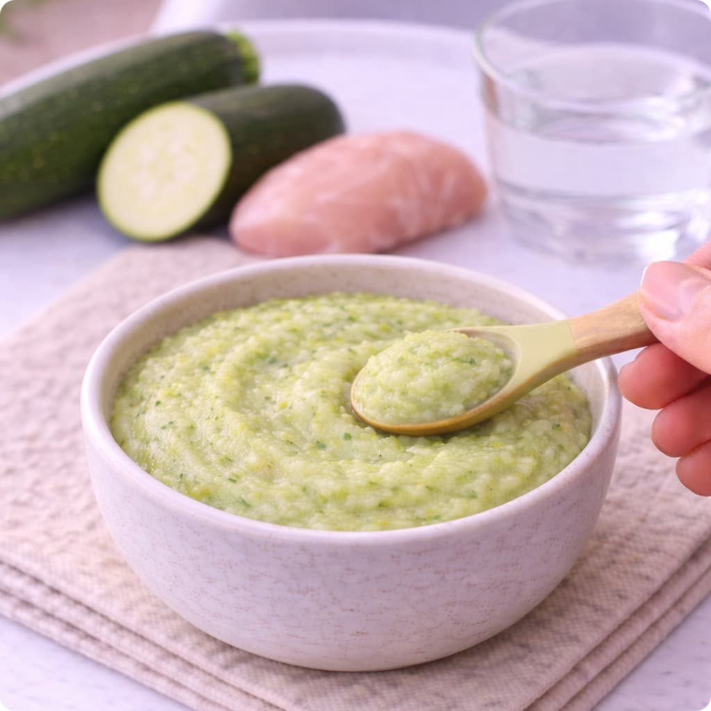 Chicken & Zucchini Purée