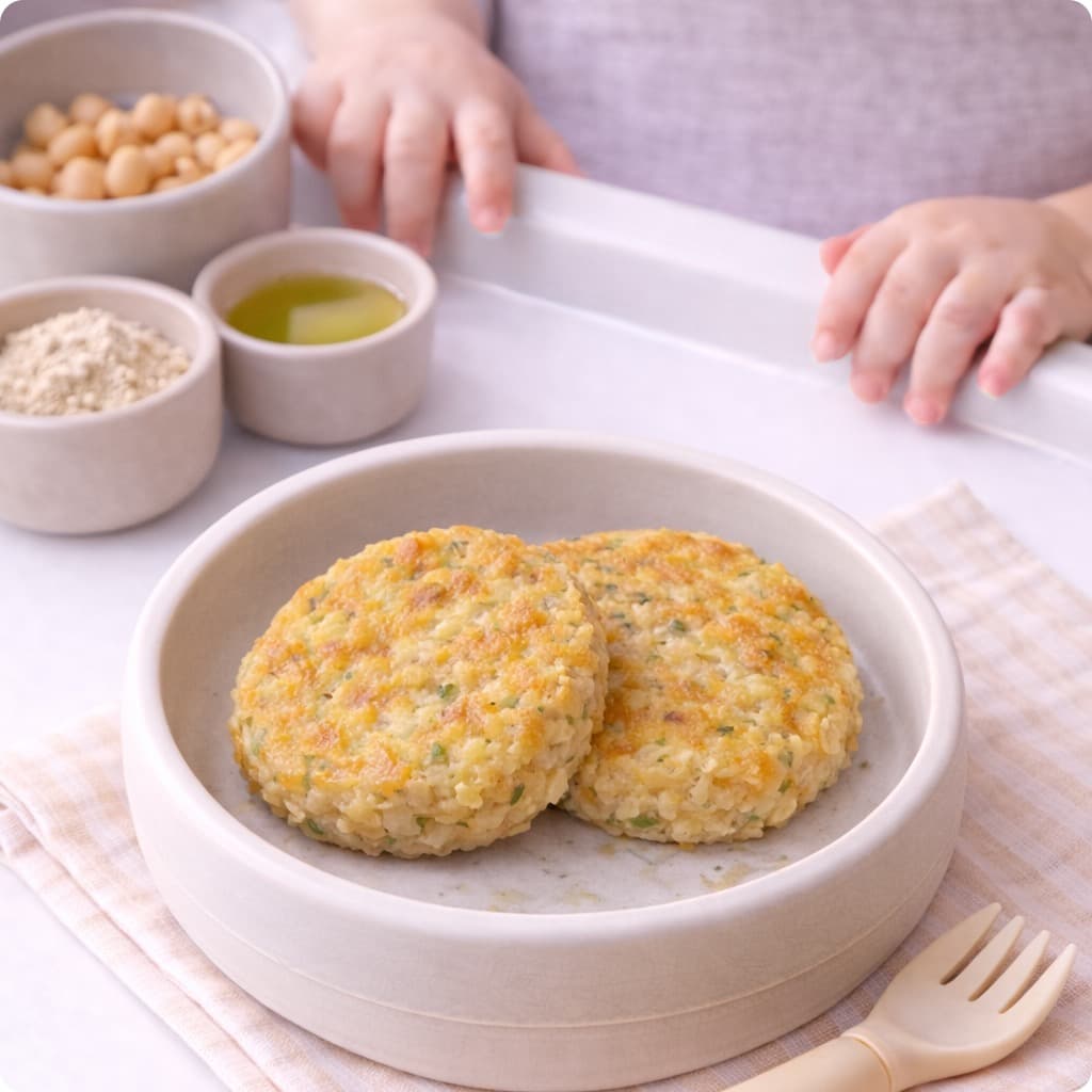 Chickpea BLW Patties