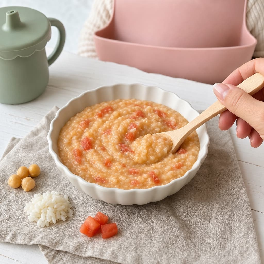 Chickpea Tomato Rice Stew