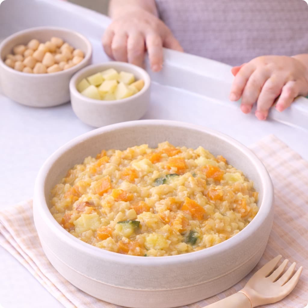 Chickpeas + Carrot + Potato Mash