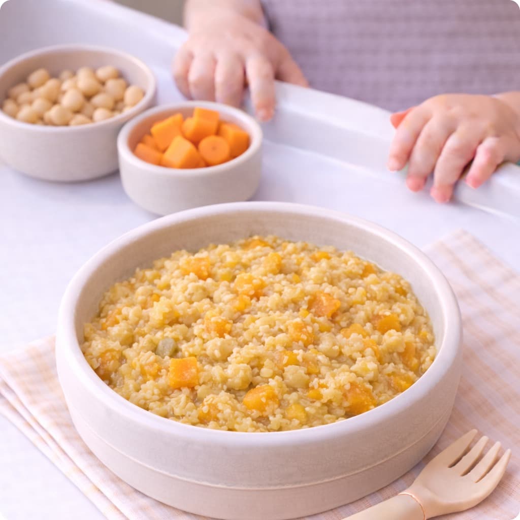 Chickpeas + Pumpkin + Couscous
