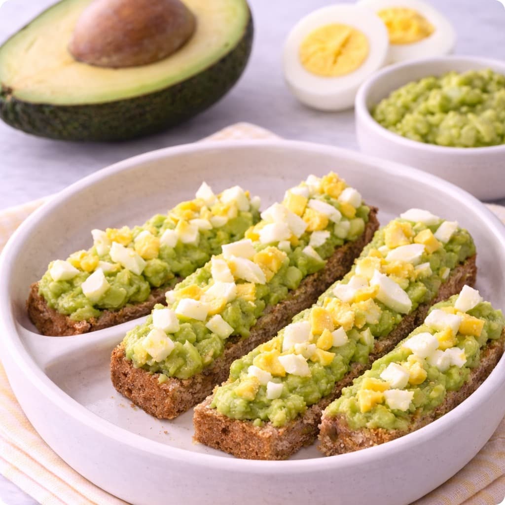 Egg Avocado Toast Fingers