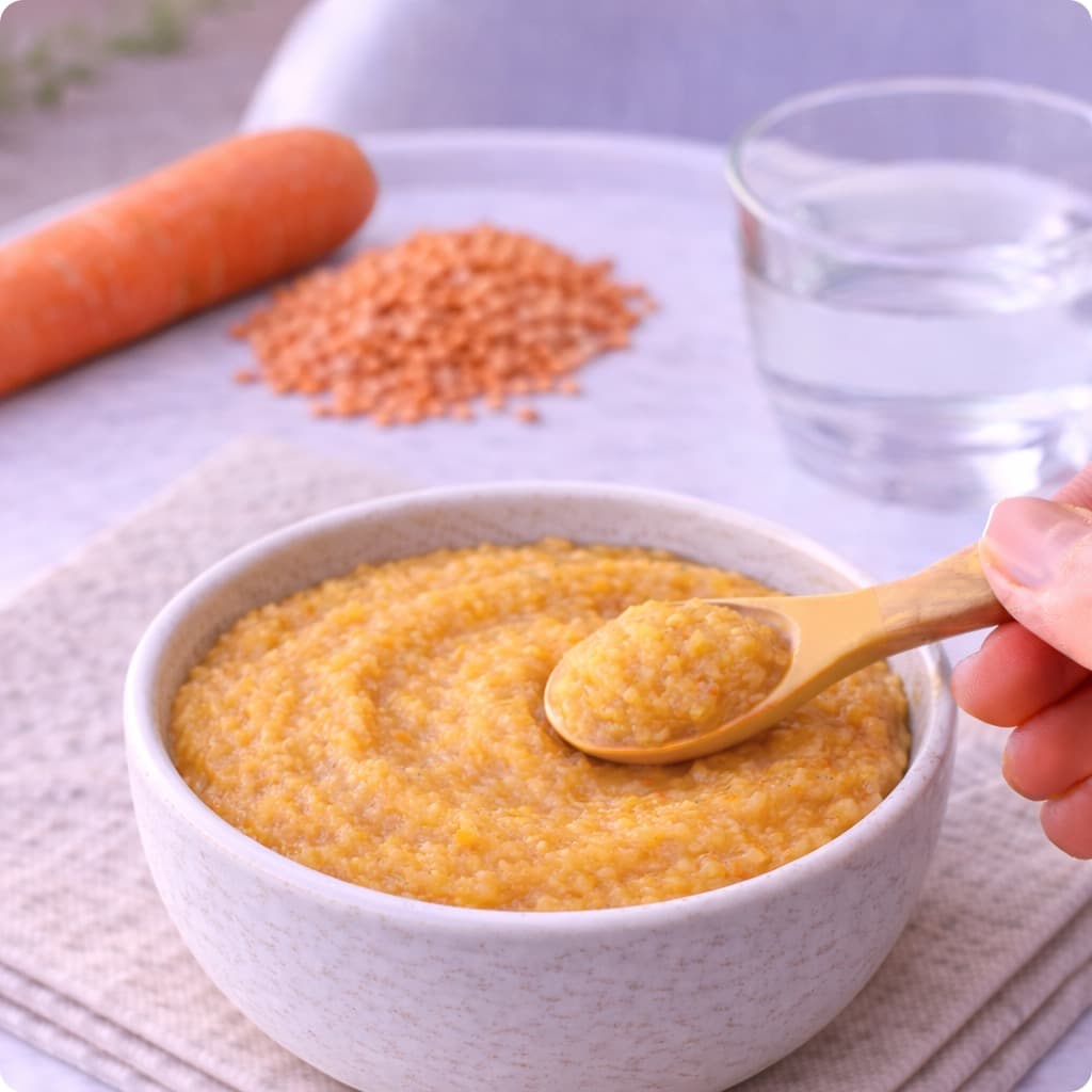 Lentils & Carrot Mash