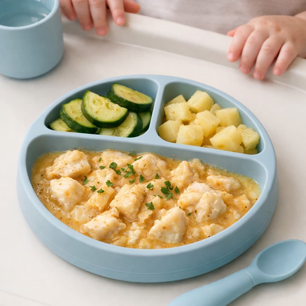 Light Fish Paprikash (Tomato-Free)