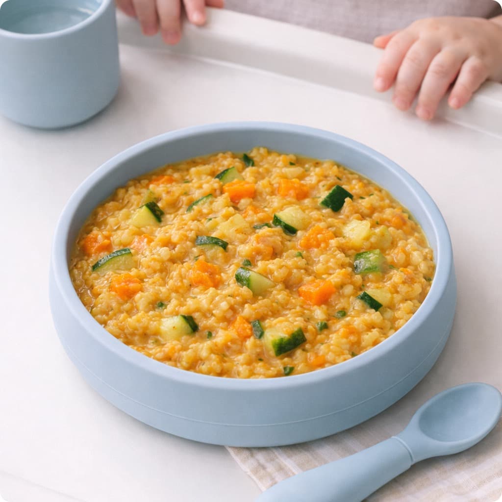 Mediterranean Lentil Stew (Baby Version)
