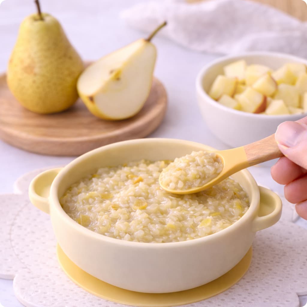 Pear & Rice Mash
