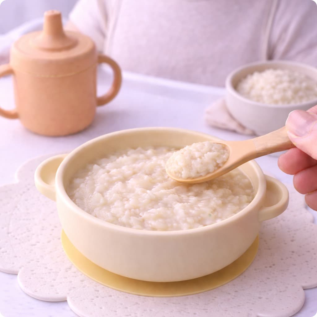 Plain Soft Rice Mash