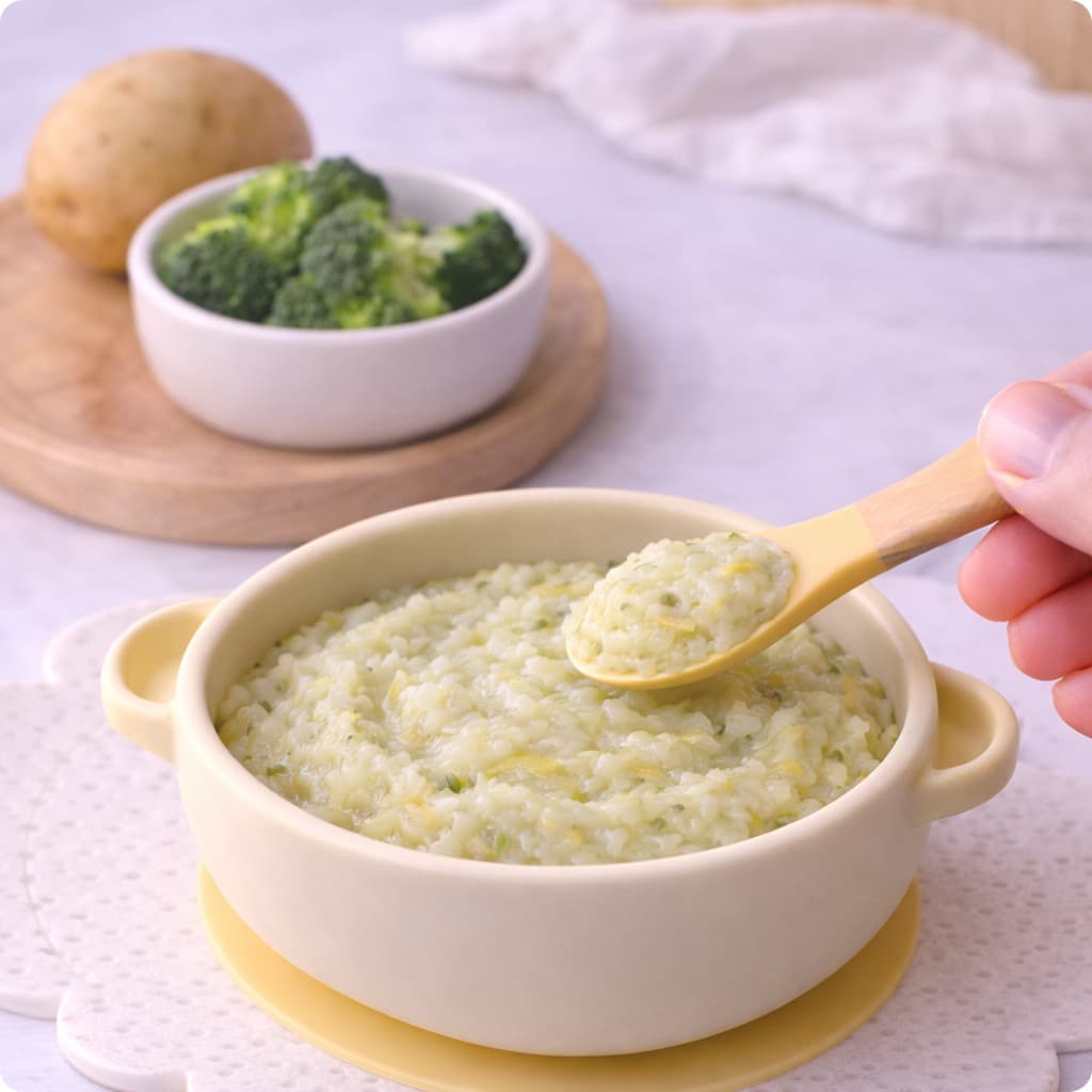 Potato + Broccoli Light Mash