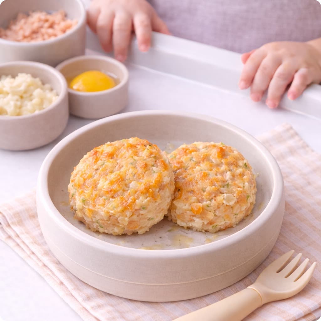Salmon BLW Cakes (Soft Flakes)