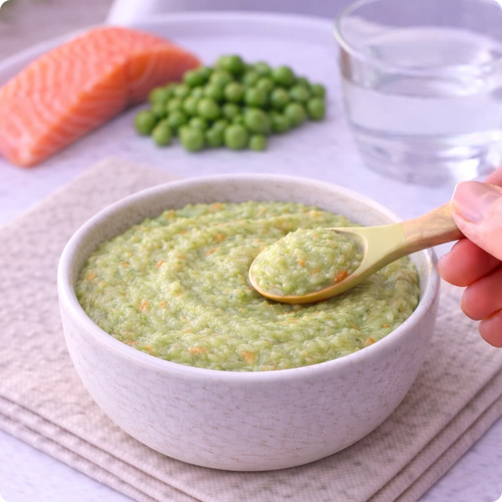 Salmon & Pea Mash