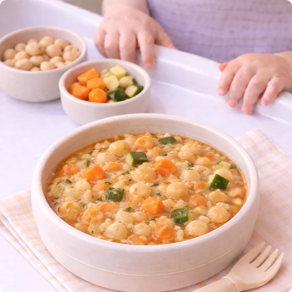 Soft Bean & Vegetable Stew (Baby Cassoulet)