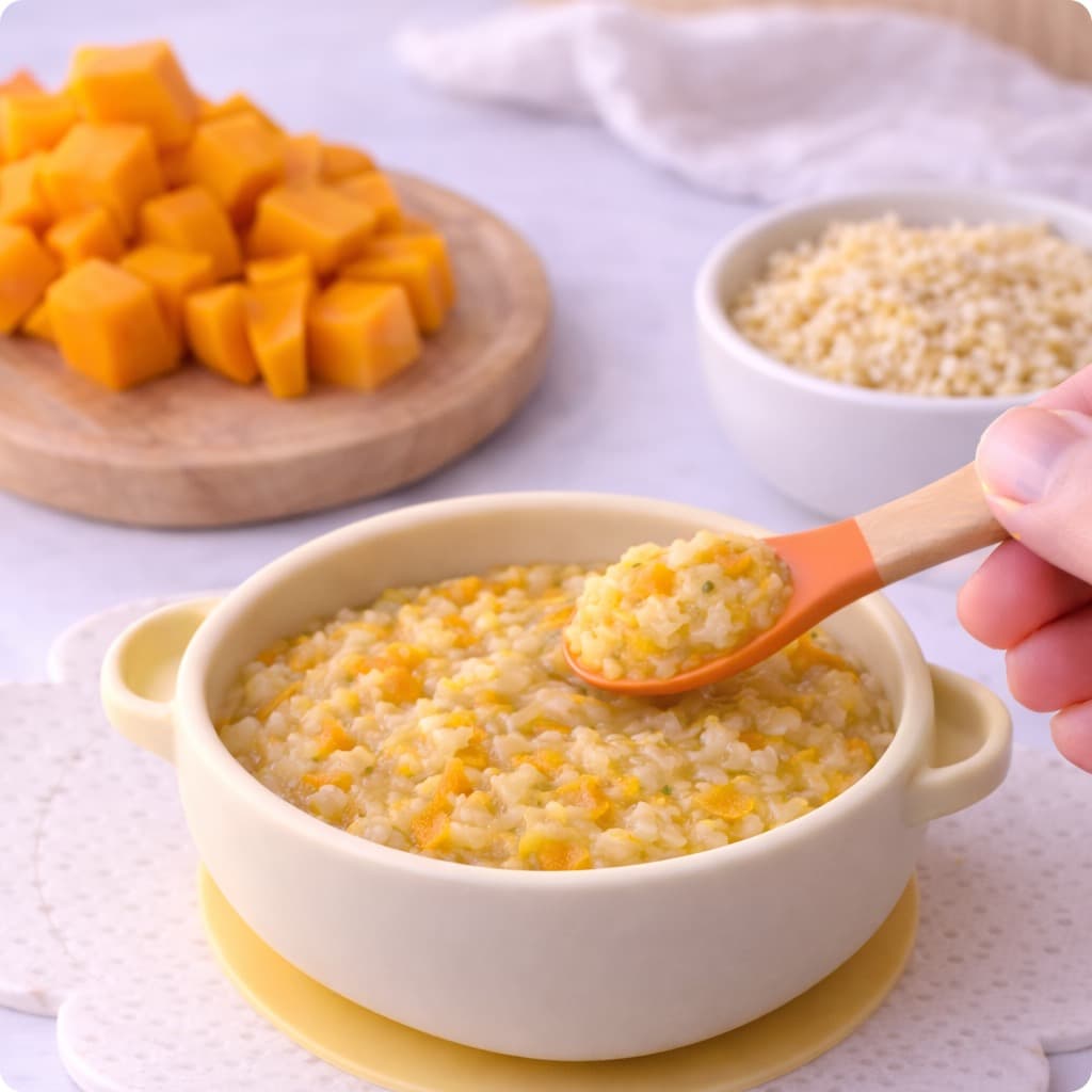 Soft Pasta Stars + Pumpkin