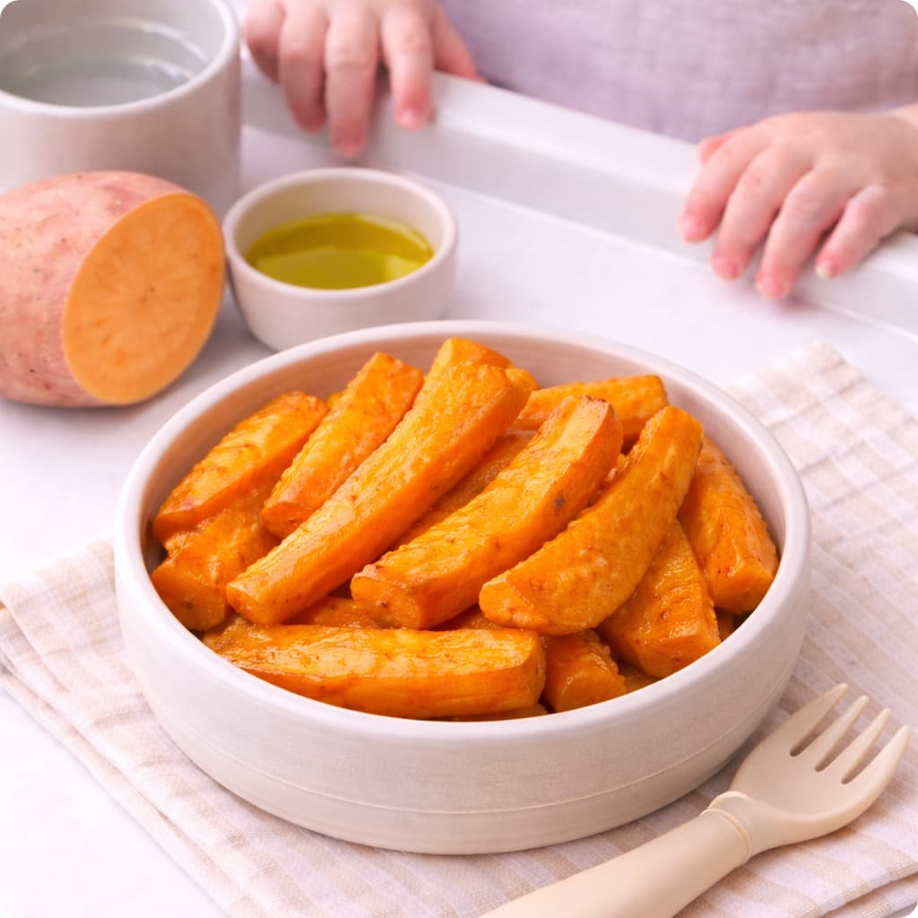 Sweet Potato BLW Wedges