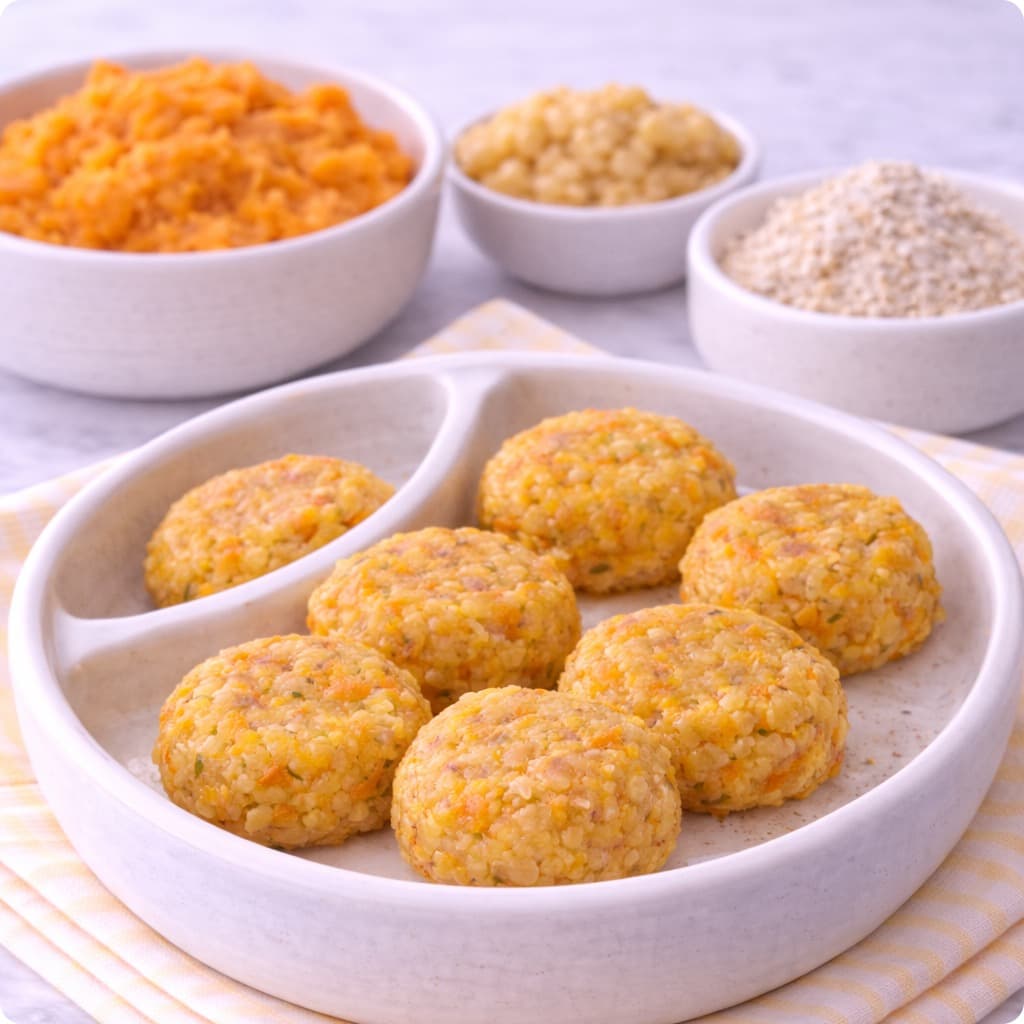 Sweet Potato Chickpea Patties