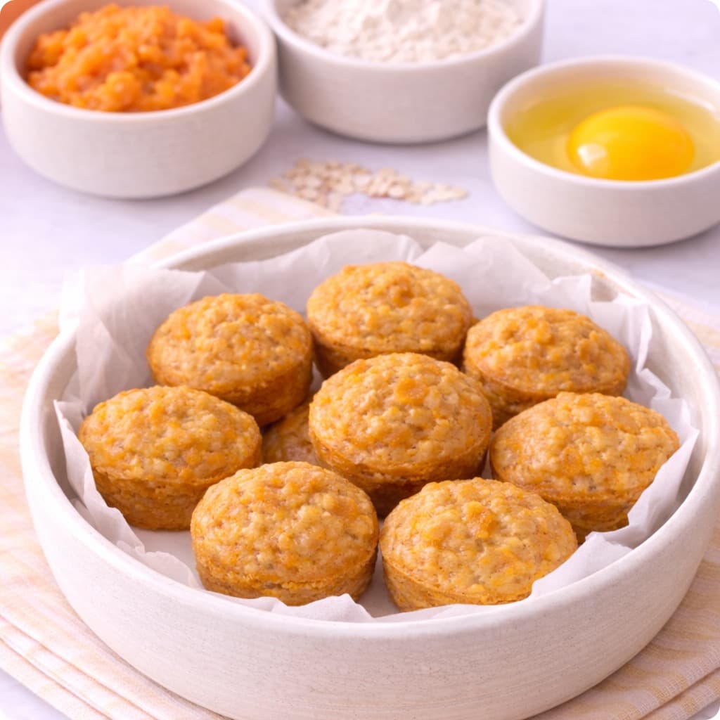 Sweet Potato Mini Muffins