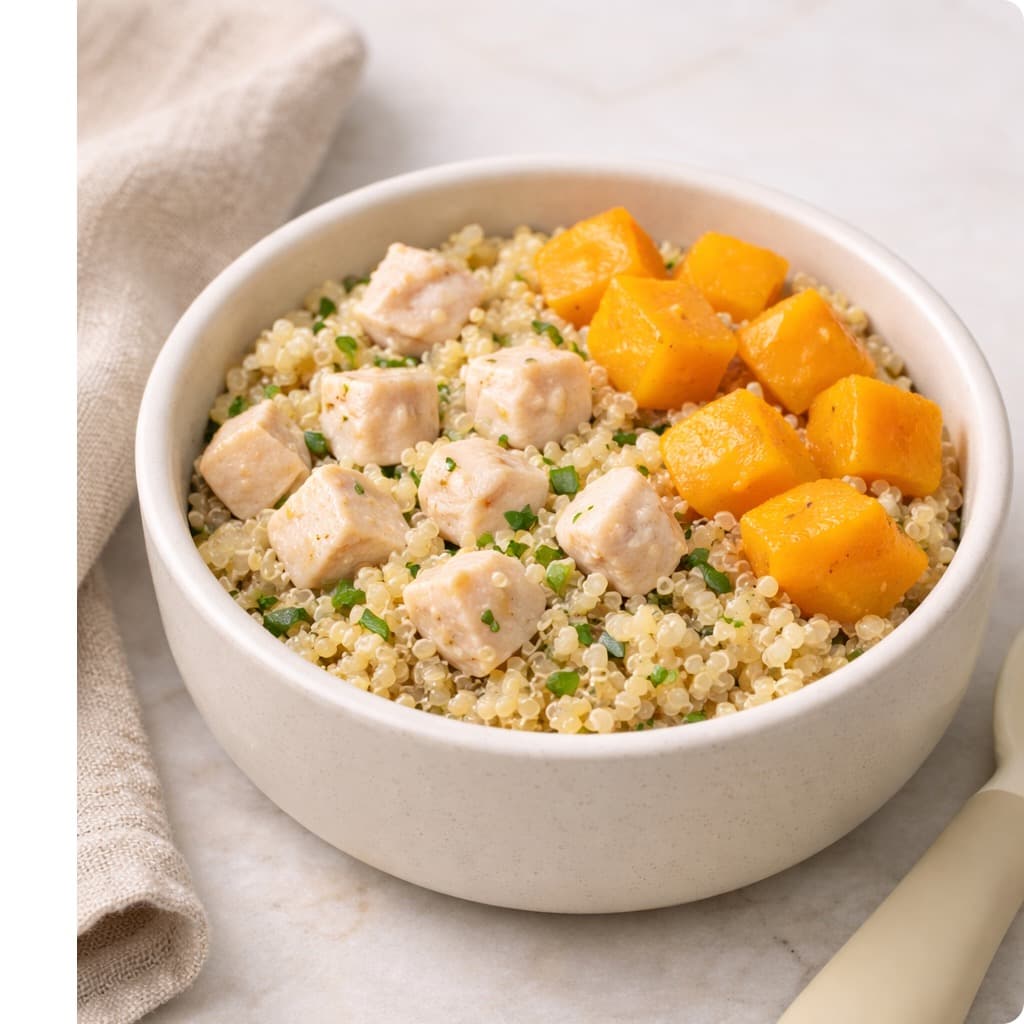 Turkey, Quinoa & Pumpkin Bowl