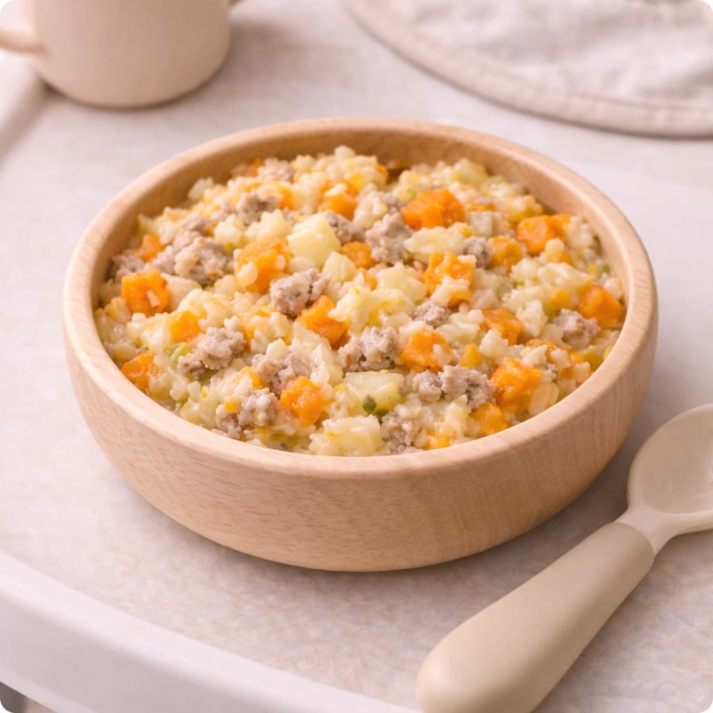 Veal + Carrot + Potato Mash