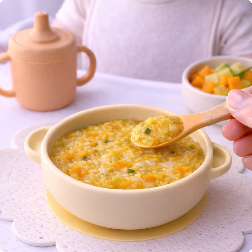 Vegetable Stew Mash (Carrot–Zucchini–Pumpkin)