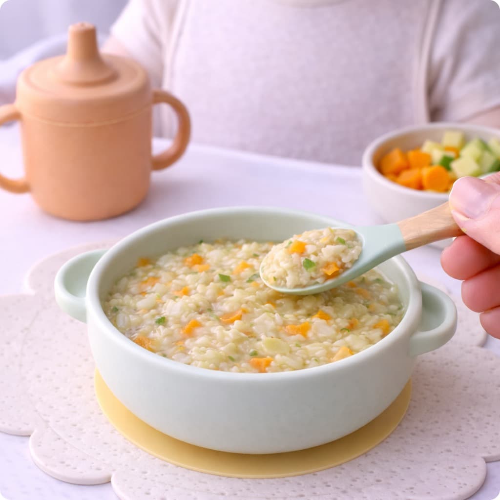 Vegetable & Rice Mash