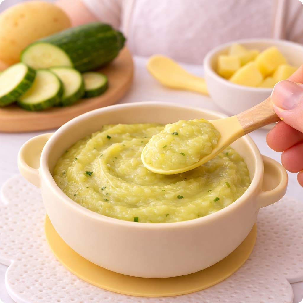 Zucchini + Potato Mash