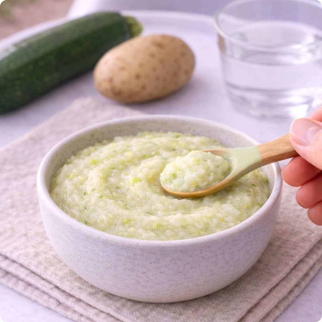 Zucchini & Potato Mash