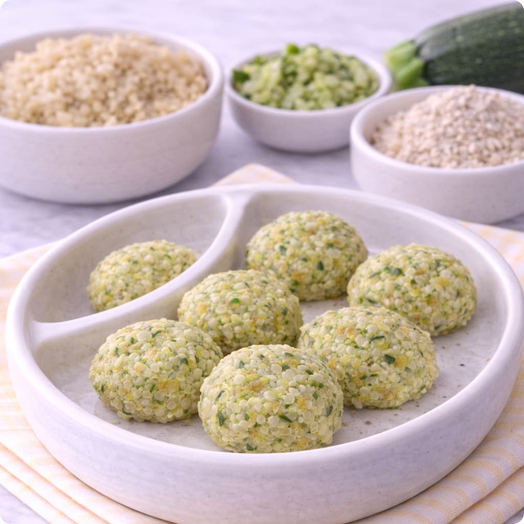 Zucchini Quinoa Balls
