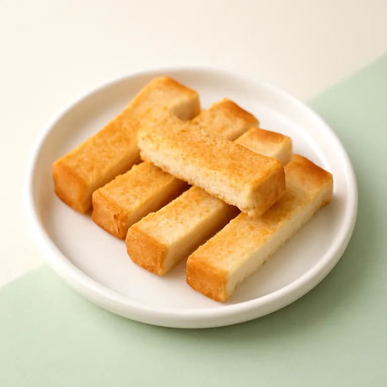 How to cut toast for a 6 month old