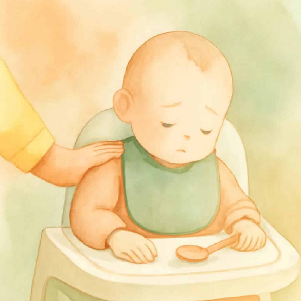 Baby has diarrhea after starting solids?