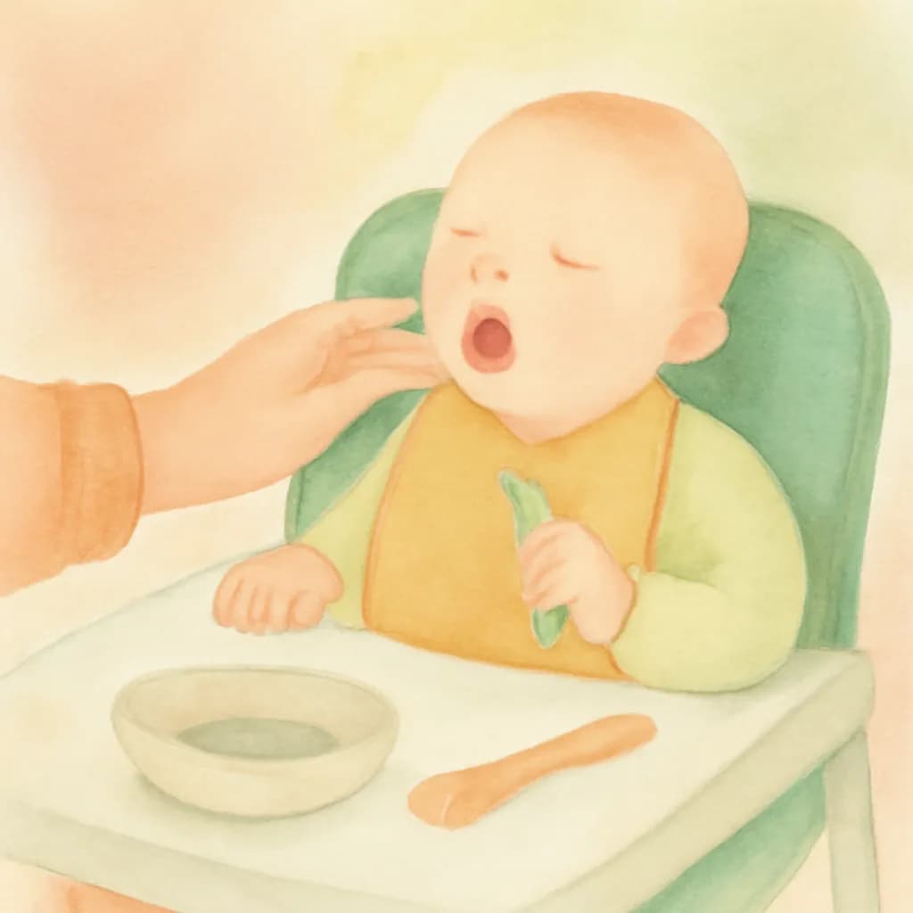 Baby gagging with BLW? What's normal and what's not.