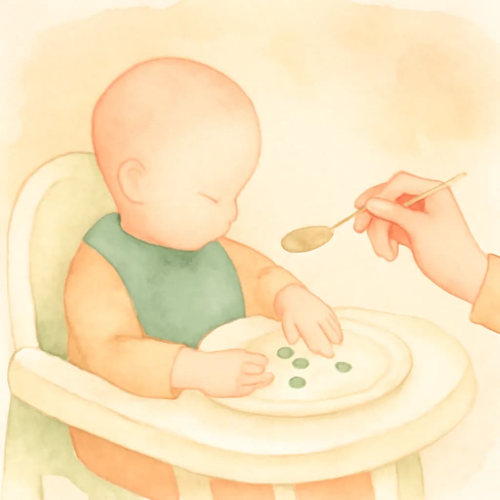 Baby plays with food and won't eat?