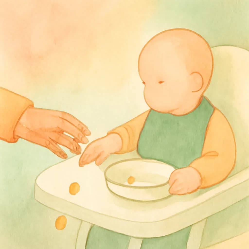 Baby throws food on the floor? Here's why.
