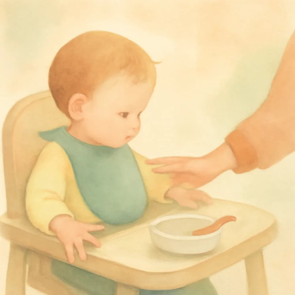 Baby won't sit in highchair?
