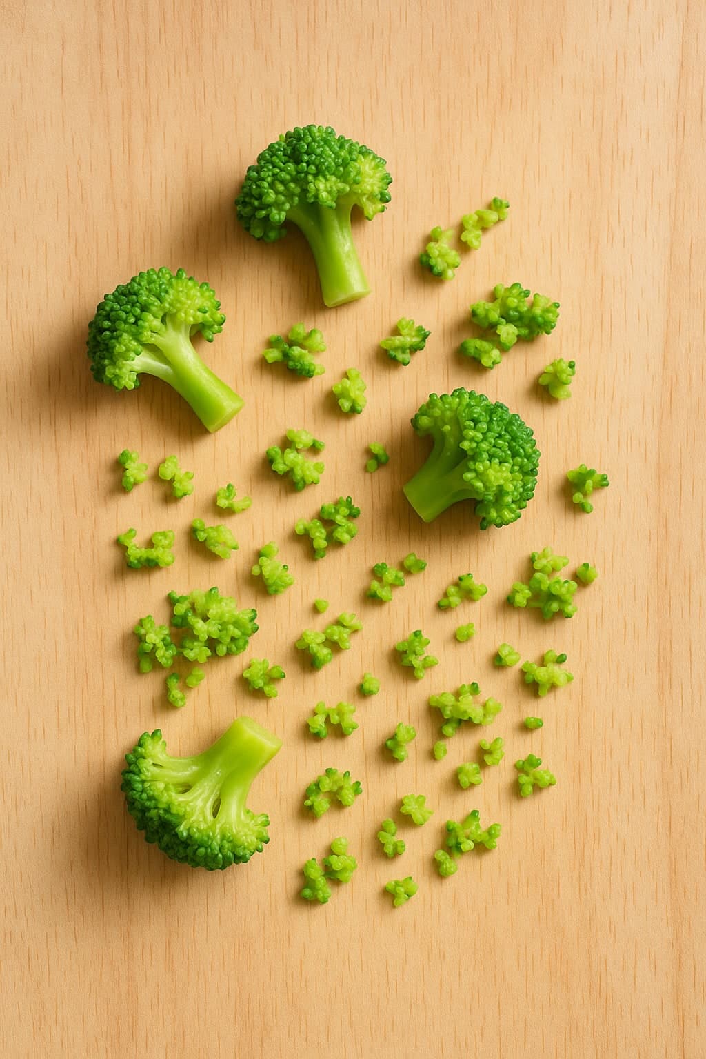 BLW broccoli - broccoli pieces for 9 month old