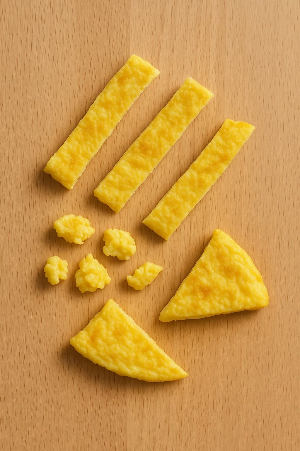 eggs baby led weaning - egg pieces for 12 month old