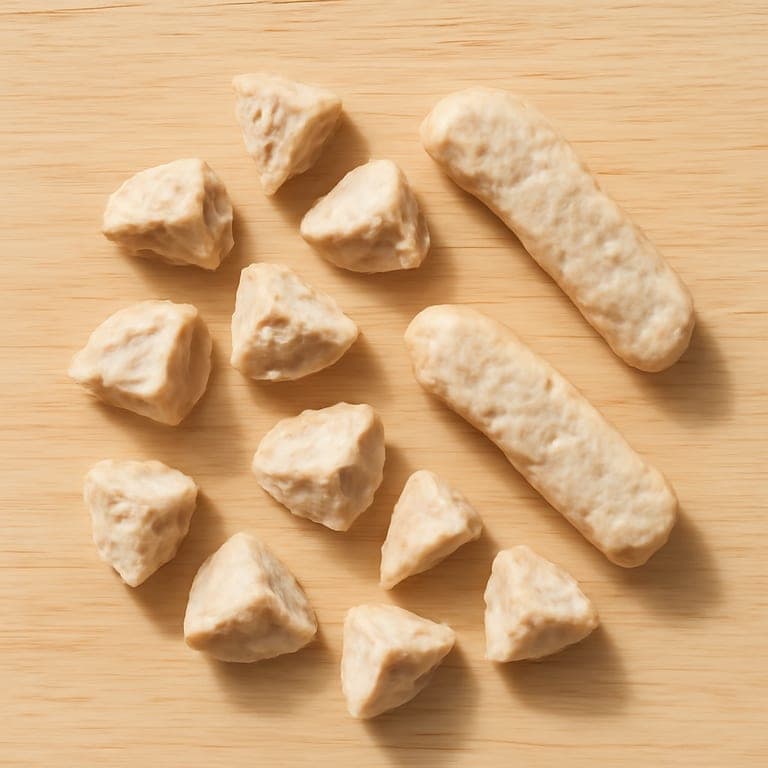 Baby-led weaning meatball cutting for 6 month old